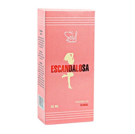 PERFUME SOUL COSMÉTICOS - ESCANDALOSA - 50ML