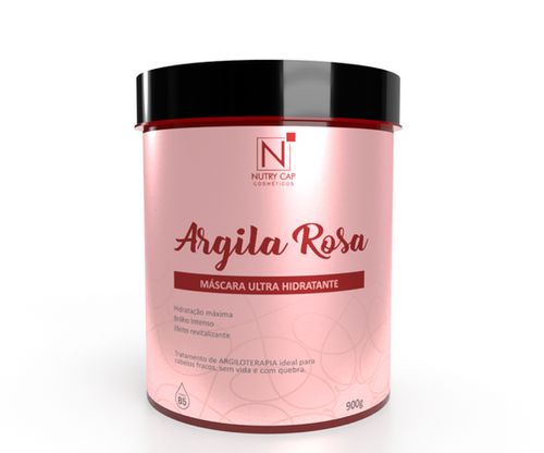 ARGILA ROSA NUTRY CAP - MASCARA ULTRA HIDRATANTE 900G - 7336