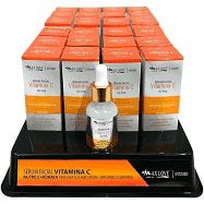 BOX - SÉRUM VITAMINA C - OIL FREE - MAX LOVE C/ 24 PEÇAS + TESTER