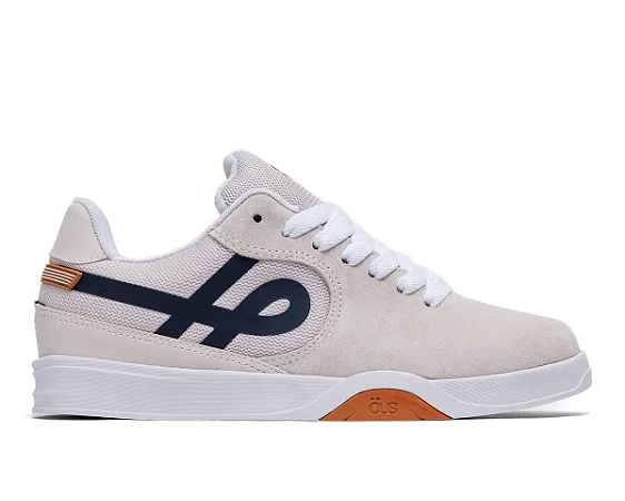 Tênis Imigrante Série X Cinza Azul Laranja Essencial