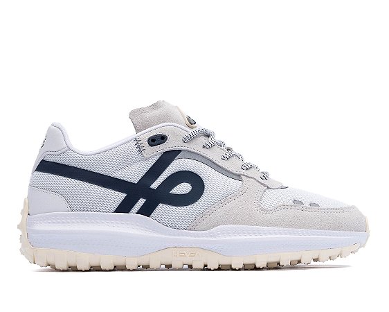 Tênis Hevea Döts Bco Azul Laranja OE