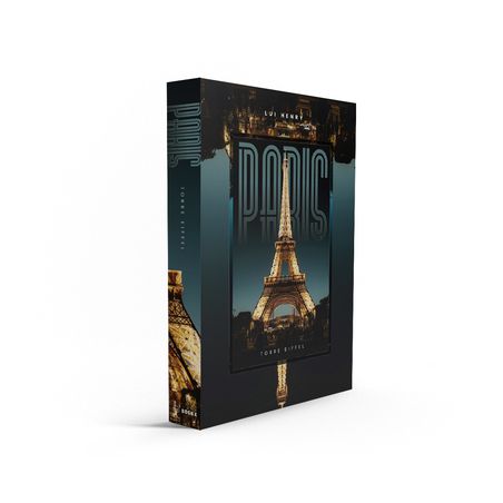 CAIXA LIVRO BOOK BOX Y PARIS TORRE EIFFEL