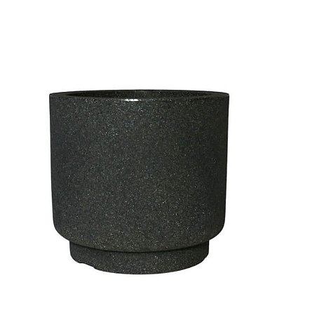 VASO CUMBUCA ALONGADA P PRETO MARMORE VASAP
