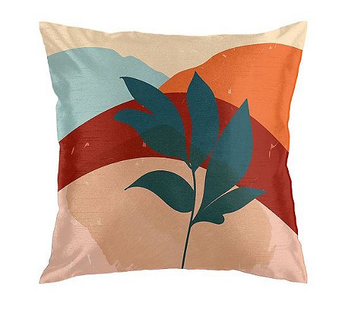 CAPA DE ALMOFADA AURORA ESTAMPA 2 043X043CM CD