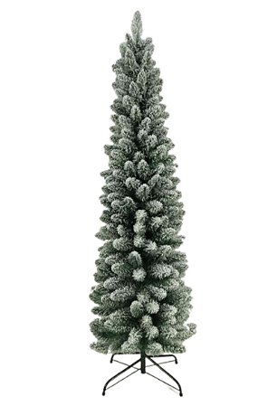 ARVORE DE NATAL DECORATIVA SLIM NEVADA 180cm