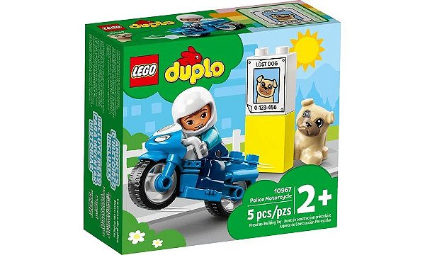 LEGO DUPLO - Motocicleta da Polícia