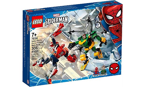 LEGO Super Heroes Marvel - Combate de Robôs: Homem-Aranha e Doutor Octopus