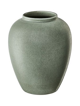 VASO FLOREA DE CERAMICA VERDE 23CM ASA SELECTION