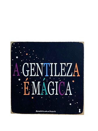 BOX GENTILEZA E MAGICA 12x12cm