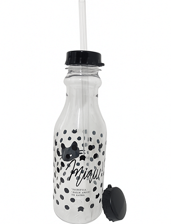 GARRAFA CANUDO MINI - GATINHA POA UATT