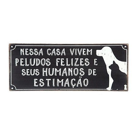 Box Peludos Felizes 12x30cm Amanha te conto um segredo