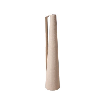 VASO JARRO EM METAL OFF WHITE MART 55cm