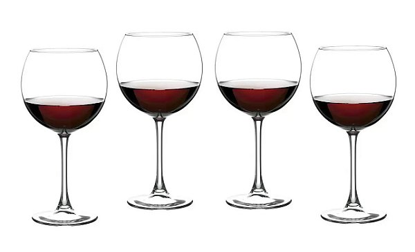 JG 4 TAÇAS PARA VINHO PASABAHCE ENOTECA 655ml A21cm