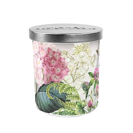 VELA P COM TAMPA WILD HYDRANGEA 30h MICHEL DESIGN WORKS 209g