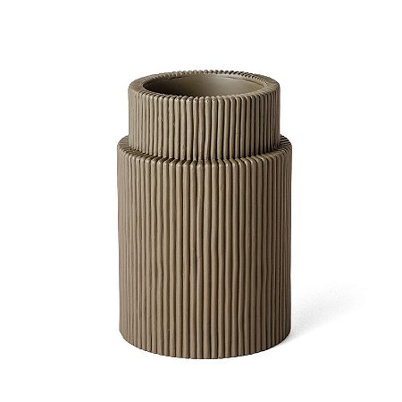 COPO PORTA ESCOVA DE DENTES EM CIMENTO FENDI MART 11,5cm