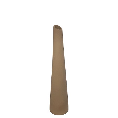 VASO GARRAFA SOLITARIO II MARROM - 41CM