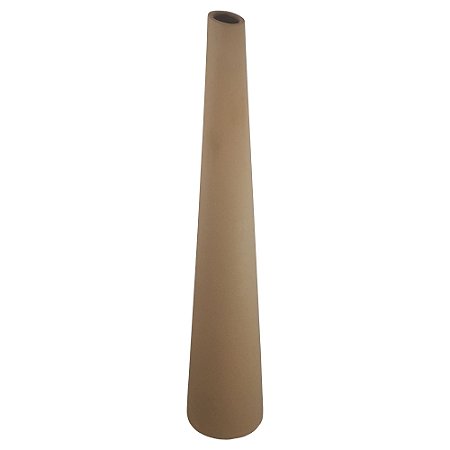 VASO GARRAFA SOLITARIO I MARROM - 51CM