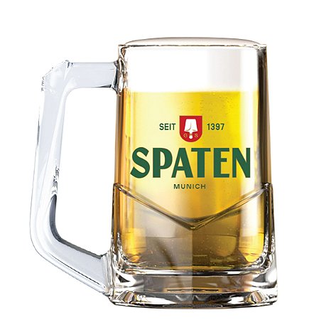 CANECA CERVEJA SPATEN 400ml LICENCIADO