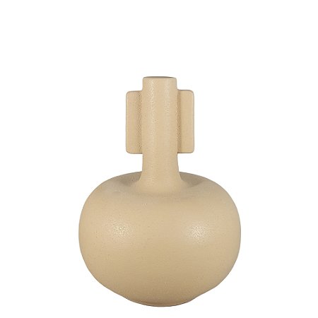 VASO GARRAFA EM CERAMICA CAPPUCCINO STU IV - 25CM