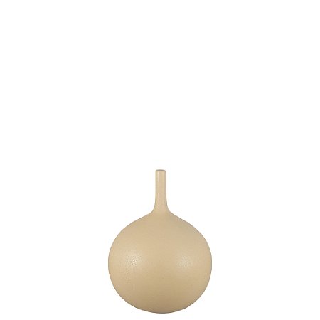 VASO GARRAFA EM CERAMICA CAPPUCCINO ALEGRA III - 23,5CM
