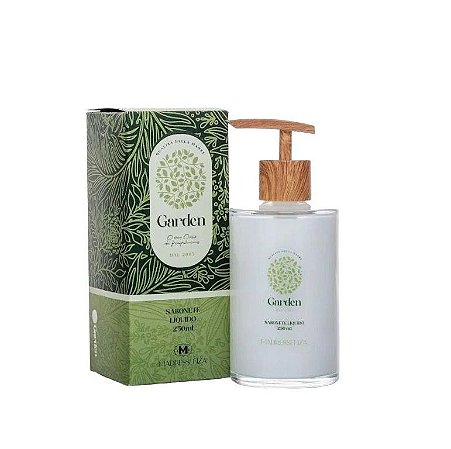 SABONETE LIQUIDO GARDEN 250 ML - MADRESSENZA