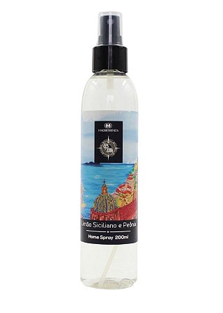HOME SPRAY MAD LIMAO SICILIANO E PEONIA 200ML - MADRESSENZA