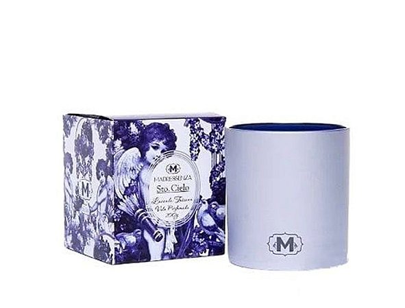 VELA VIDRO LAVANDA TOSCANA 200G - MADRESSENZA