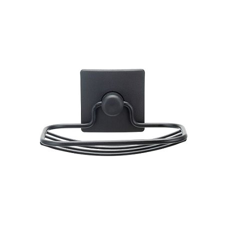 SABONETEIRA PORTA SABONETE METAL DUPLA FACE 3M BLACK - ARTHI