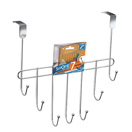 SUPORTE ECLIPSE CROM 7 GANCHOS C/ESFERAS - ARTHI