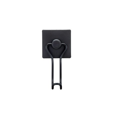 GANCHO UNITARIO EM METAL DUPLA FACE 3M BLACK - ARTHI