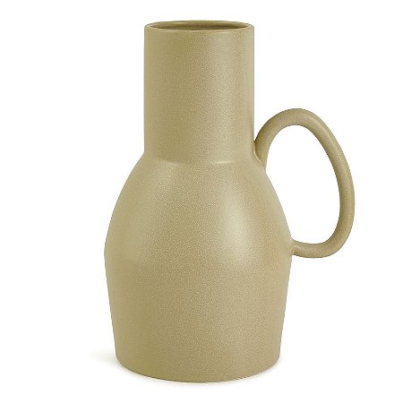 VASO EM CERAMICA VERDE MART 44CM