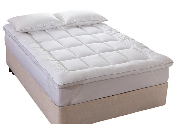 PILLOW TOP SOLTEIRO EXTRA MACIO ANTIALERGICO BRANCO JOLITEX
