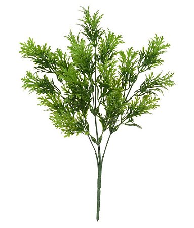 FOLHAGEM DECORATIVA GRASS X20 GALHOS VERDE 36cm