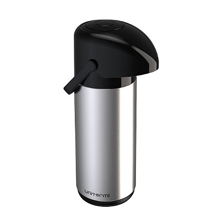 GARRAFA TERMICA DE PRESSAO VERONA INOX 1,0L - UNITERMI
