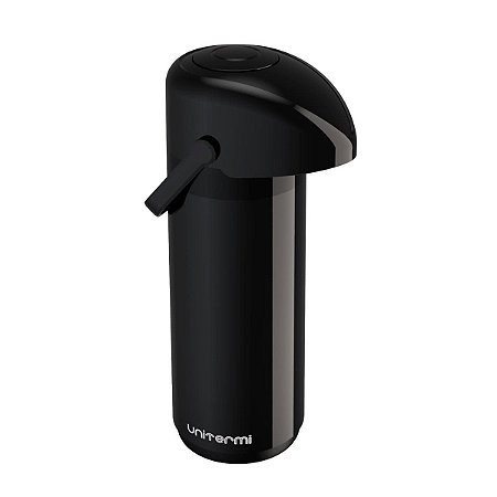GARRAFA TERMICA DE PRESSAO VERONA 1,0L PRETA - UNITERMI