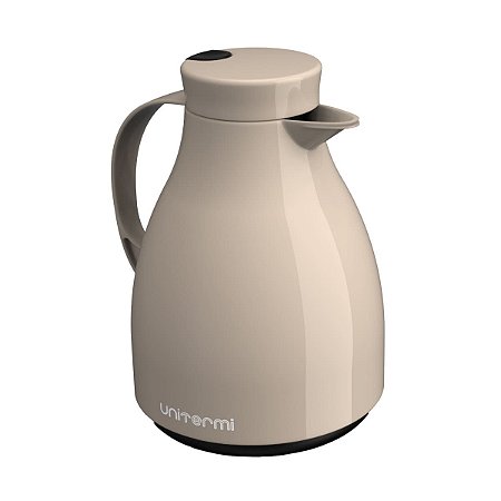 GARRAFA TERMICA COM GATILHO PARIS 500ML BEGE - UNITERMI