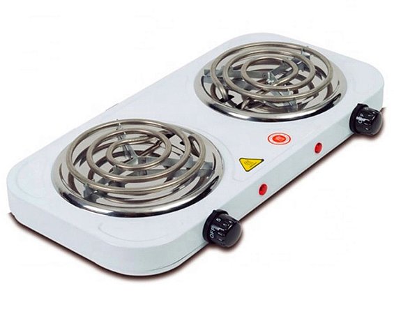 FOGAREIRO COOKTOP ELETRICO PORTATIL 2B ESPIRAL 2000w 220V BR