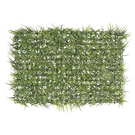 KIT 10 PLACA FOLHAGEM PAINEL DE GRAMA LONGA  VERDE 40X60cm