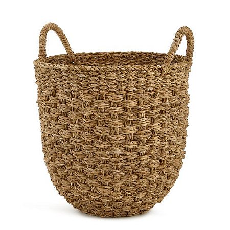CESTO DECORATIVO  FIBRA NATURAL MART 44CM