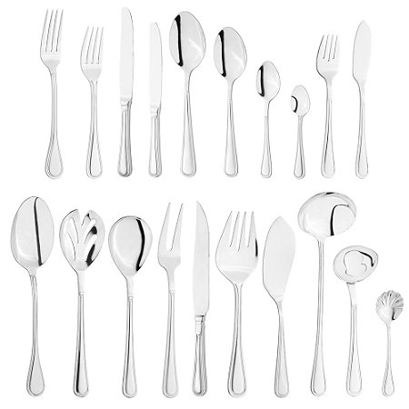 FAQUEIRO 130PC ACO INOX C/ESTOJO LOUVRE  WOLFF