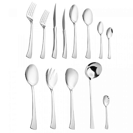 FAQUEIRO 101PC ACO INOX SEM ESTOJO BERNA - WOLFF