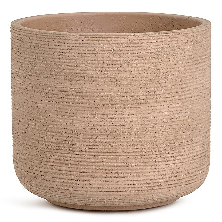 CACHEPOT EM CIMENTO BEGE MART 20CM