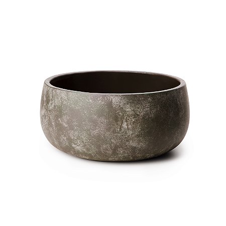 CACHEPOT EM CIMENTO VERDE MART 30cm