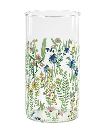 CJ 02 COPOS DE VIDRO LONGDRINK PRIMAVERA - 420ML