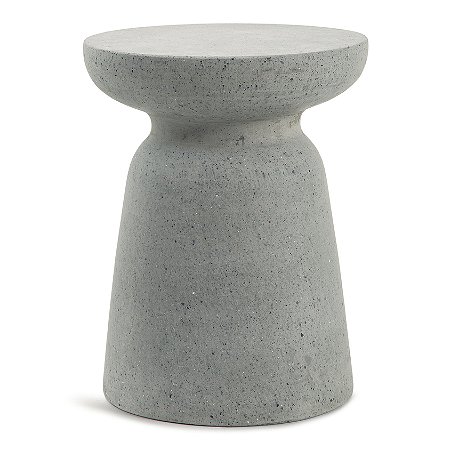 MESA EM CIMENTO CINZA MART 46CM