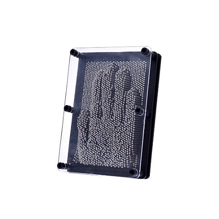 ESCULTURA PLACA DE AGULHA IMPRESSAO MANUAL 3D DECORATIVA