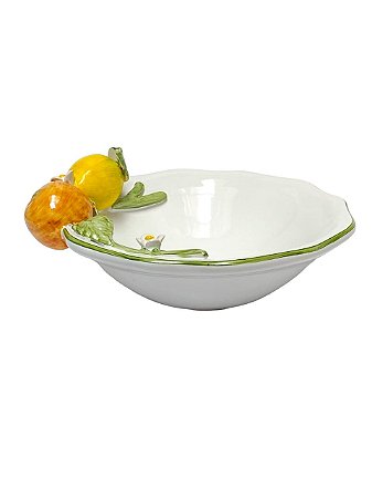 BOWL LARANJA C/LIMAO FRUTA SICILIANA RELEVO LUIZ SALVADOR