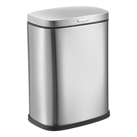 LIXEIRA INOX 3L OREXIS COM PEDAL E AMORTECEDOR