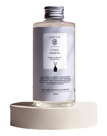 REFIL DIFUSOR DE PERFUME CITRUS VERBENA ARABESC 200ML LENVIE