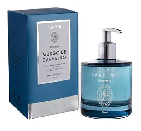 SABONETE LIQUIDO MUSGO DE CARVALHO ELEMENTOS - 200ML LENVIE